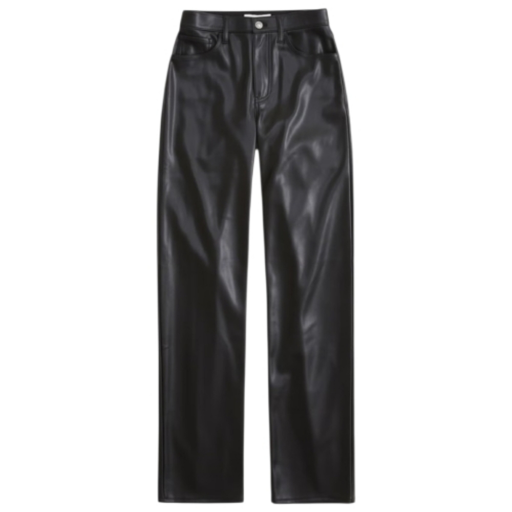 Abercrombie & Fitch "Curve Love" Faux Leather Pants